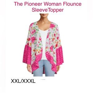The Pioneer Woman Flounce
Sleeve Topper XXL/XXXL